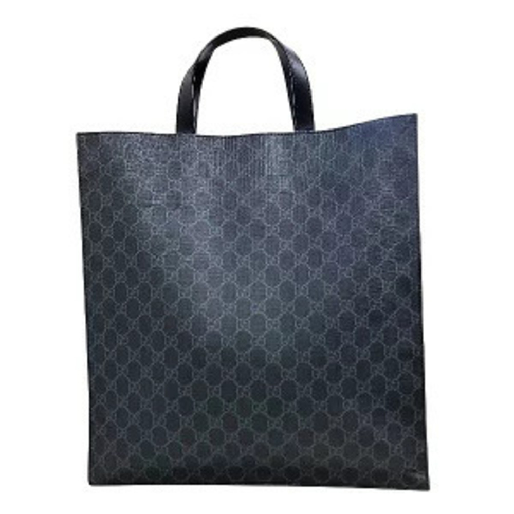 Gucci GG Supreme Handbag Tote Bag Brown